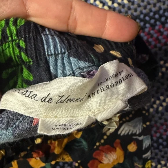 Rosa de Weerd for Anthropologie, flannel pajama set - Picture 14 of 16